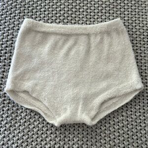 FREE PEOPLE Fuzzy Lounge Shorts